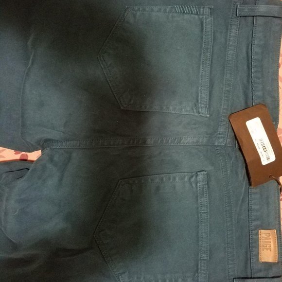 New PAIGE Verdugo Ankle Jean In Marine Blue 28 - Picture 4 of 6